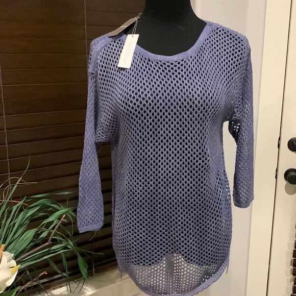 Chico's Other - Chico’s New Cut-out Sweater or Swim Cover